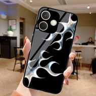 HP GK227 (OPPO A5 PRO) Oppo A5 Pro glass Softcase - Oppo A5 Pro case - Oppo A5 Pro cellphone casing 