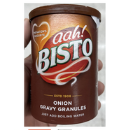 Bisto Onion Gravy Granules - ผงทำน้ำเกรวี่ หัวหอม (190g)  บิสโต ผงเกรวี่ ผงทำน้ำเกรวี่ น้ำราดสเต็ก น