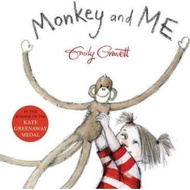 Monkey and Me by Emily Gravett (UK edition, paperback)