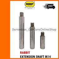 RABBIT EXTENSION SHAFT M14 - 3nos/ set - ROTARY POLISH MACHINE Extension RETRACTABLE SHAFT M14 - CAR CARE POLISHING ACC