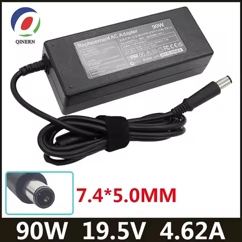 19.5V 4.62A 90W Laptop AC Adapter Charger For DELL E4300 E4310 E5400 E5410 E5420 E5500 1420 1501 152