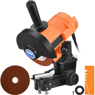 Chain Grinder 85W Chainsaw Grinder Multi-Angle Adjustable Chainsaw Grinder Sharpener 5000 RPM Bench/Wall Mounted Automat