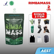 Rimbalife Rimba Mass Gainer 2lbs 900 gram Milk Protein Gym Bulking Fattening Weight Gainer Fitness W