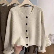 Women's Long Sleeve Cardigan - Casual Fall Sweater