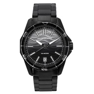 Armani Exchange Black Stainless Steel Grey Dial Quartz AX1952 100M Mens Watch