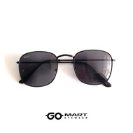 Fabian Sunglasses - Square Titanium UV Protection Sunglasses