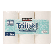 Kirkland廚房紙巾原生木漿啜水油汙160張*12卷 網紅 小紅書  爆款 東莞倉現貨直發