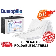 Dunlopillo Klasik Generasi Z Foldable Mattress / 3 Fold Mattress /Tilam Lipat Bujang / 折叠床垫