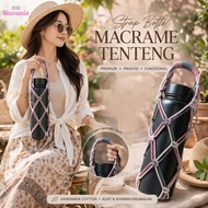 MACRAMIA Macrame Tumbler Strap for 500–1250ml Bottles | ShortTALI SB12C