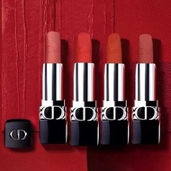 QQ2828 แท้💯% Rouge Dior Couture Color Lipstick ลิปสติก Velvet Finish ลิปติกติดทนนาน（ลิป ลิปสติกกันน้ำ lip ลิปสติกจิ๋ว）