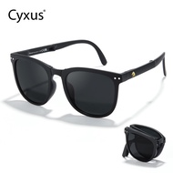Cyxus Year of the Horse design polarized sunglasses, foldable, anti-glare, unisex1019B02-H