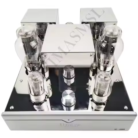 AIYIMA SMSL Single Ended Class A 300B Vacuum Tube Amplifier 6N8P 2.0 Stereo 10W 300B Tube Amplifier 