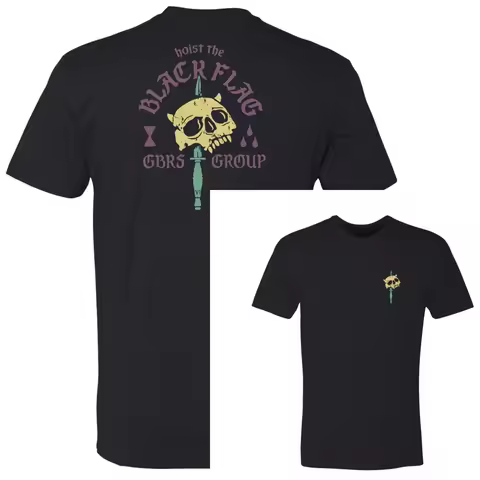 2026 GBRS Group No Quarter Short Sleeve Shirt Graphic Printing High-end Luxury Unisex Style Both of 