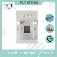 Metal Shell Electrical Cabinet Contains 4 Sino EM4PL, EM4PS Modules (Dimension: 20x13x6.5)