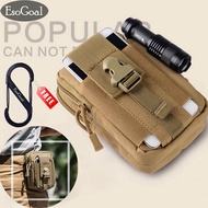 EsoGoal  Molle Pouch EDC Utility Waist Belt Gadget Gear Bag Tool Organizer with Cell Phone Holster H
