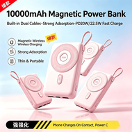 A genuine 10000 mAh CCC certified slim magnetic power bank that can be taken on airplanes.