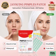 Star‑Shaped Pimple Patches 200pcs Hydrocolloid Skin Care Stickers Waterproof & Breathable Patches Ab