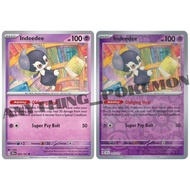 Pokemon Card - Indeedee (093/191) - NORMAL/REVERSE HOLO - Surging Sparks Singles