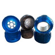 105mm Urban All Terrain Off Road Electric Skateboard Wheels Electric Skateboard PU Wheel 78a Hardnes