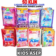 So Klin Liquid Detergent Cair 1 Renceng Isi 6 Sachet 40ml RANDOM