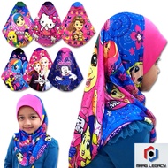 OB Kids TUDUNG - Random Design and Color. (10Y Below) Shawl Soft Awning Princess Sofia Pony