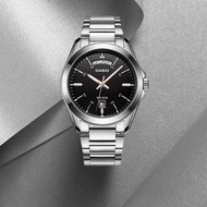 深水埗 有門市全新正貨 1年保養 CASIO 錶 卡西歐 手錶 男裝/女裝/卡西欧 MTP-1370D-1A2 MTP1370D-1A2 Black Watch/黑色/黑色錶/黑色手錶 #66234