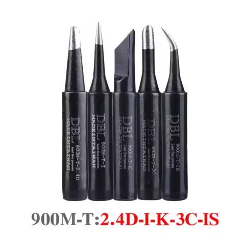 Lead-free Solder Iron Tip Welding Tools 900M-T-K/3C/I/IS/2.4D Soldering Head For Hakko 936 Soldering