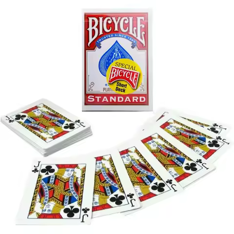 Bicycle Svengali Playing Cards Forced Deck USPCC Short Magic Cards Atom Poker Close Up Magic Tricks 