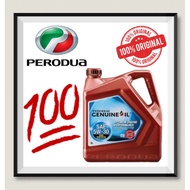 70011008 Perodua SAE 5W30 Semi Synthetic Engine Oil 4Liter For Myvi , Alza , KANCIL , KELISA , VIVA 