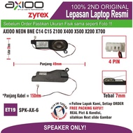 ET19 SPK-AX-6 Speaker AXIOO NEON BNE C14 C15 Z100 X400 X500 X200 X700