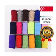[SG FREE 🚚]6mm Colorful Rubber Band Elastic Sewing Elastic Ribbon Elastic Spandex Band Trim Sewing F
