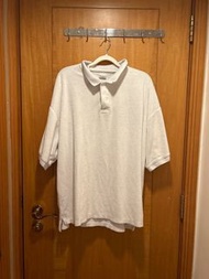 Champion white 毛巾 Polo shirt