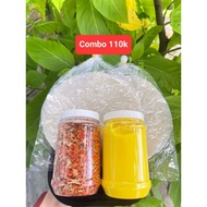 Combo 52: 500g dew-dried rice paper + 200g salt, fried onion and shrimp + 1 jar of 500g butter