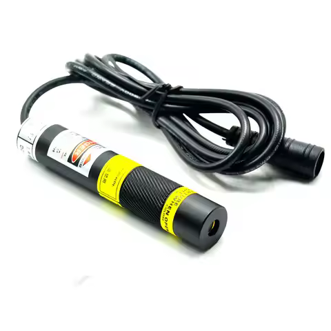 405nm 20mW Blue Laser Diode Line Locator Module w 5V 1A Adapter 16x88mm