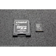เมมโมรี่ การ์ด Kingston Micro SD 64GB คลาส 10  รับประกันของแท้ส่งเร็วทันใจ Kerry Express