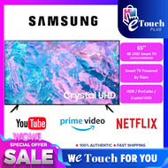 SAMSUNG 65 inch Crystal 4K UHD Smart Tizen Internet LED TV [ UA65CU7000KXXM ]