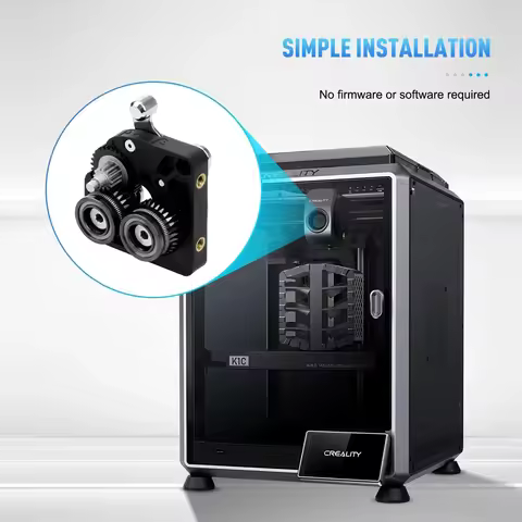 K1C Extruder Metal Gears Ender 3 V3 Gears Ender 3 V3 Plus Accessories All Metal Extruder High Hardne