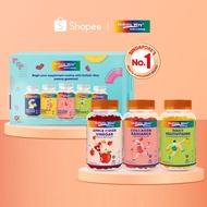 Holistic Way Gummy Gift Set: Apple Cider Vinegar 60s + Collagen Radiance 60s + Daily Multivitamin 60