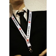 Air Canada Maskapai Lanyard