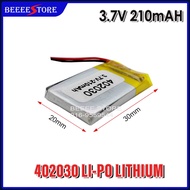 402030 30MM X 20MM LI-PO LITHIUM RECHARGEABLE BATTERY 3.7V 200mAH ✔ LI-PO RECHARGEABLE BATTERY ✔