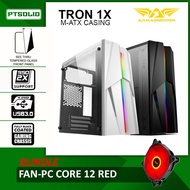 Casing PC Armaggeddon TRON 1X Casing PC M-ATX | RGB Front Panel