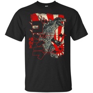 【Hot】 Pop Godzilla Navy Godzilla Kaiju Shirt Gym MenS T-Shirt FatherS Day Gift