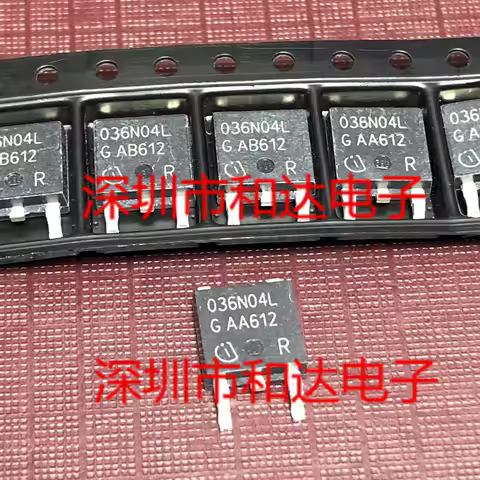 10pcs orginal new 036N04L IPD036N04LG MOS field effect tube patch TO-252 40V 90A