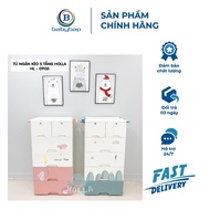 Holla Super Sturdy 5-Tier Plastic Drawer Cabinet HL-09135 - Shop BabyBap