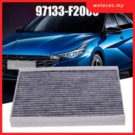 【WELV】Premium Cabin Air Filter For Hyundai Elantra Tucson New Model # 97133-F2000
