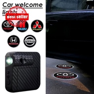 LITIMESSGO Car Door Shade Lights Car Welcome Light Universal Wireless Shadow Projector Led M3y0