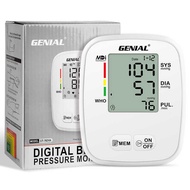 Blood Pressure Monitor Upper Arm Large LED Backlit Screen 1000 Sets Memory Automatic Digital BP Hin