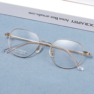 FIRADA แว่นตาแฟชั่นใส่สบายแว่นตาน้ำหนักเบาเป็นพิเศษไทเทเนียมแท้ย้อนยุคกรอบแว่นสำหรับผู้ชายผู้หญิง S1