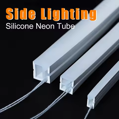 WS2812B WS2811 LED Neon Tube Flexible Silica Gel Ribbon Linear Decor Silicon IP67 Waterproof For WS2