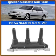 [chasoedivine.sg] Car  Cassette Coil Pack Fit for SAAB 95 9-5 3L V6T B308E YS3E 1999-2003 90490573 55561133 DC-1145 CU1292 12495